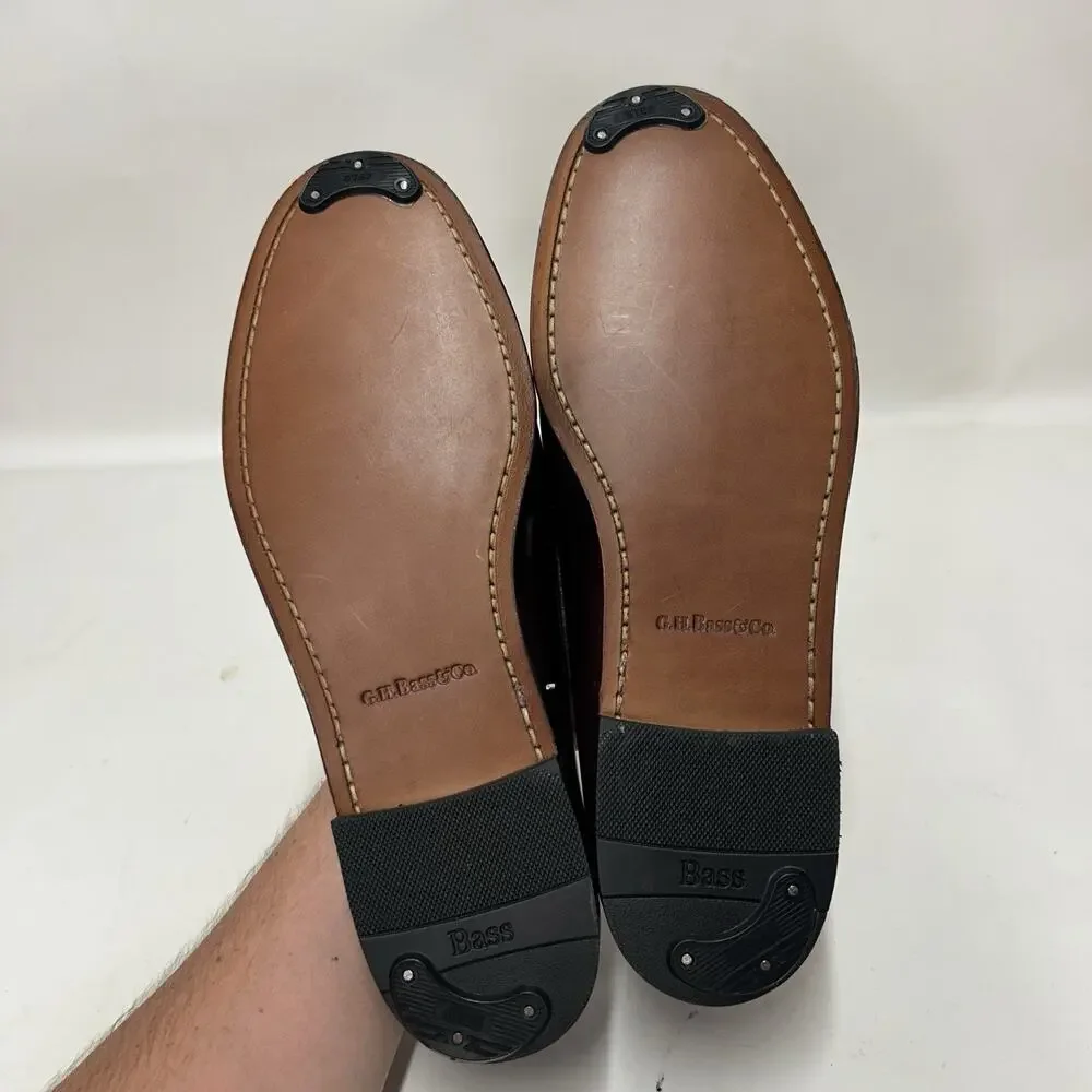 GH Bass & Co Weejuns Layton Kittie Moc II Tasseled Loafers